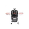 Kép 2/14 - Kamado4u EVO Greater kerámia grill fekete állványos