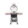 Kép 8/14 - Kamado4u EVO Greater kerámia grill fekete állványos