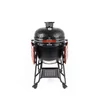 Kép 3/14 - Kamado4u EVO Greater kerámia grill fekete állványos