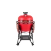Kép 4/14 - Kamado4u EVO Greater kerámia grill piros állványos