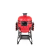 Kép 5/14 - Kamado4u EVO Greater kerámia grill piros állványos