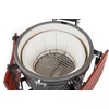 Kép 12/14 - Kamado4u EVO Meater kerámia grill fekete állványos
