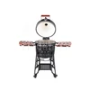 Kép 3/14 - Kamado4u EVO Meater kerámia grill fekete állványos