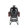 Kép 7/14 - Kamado4u EVO Meater kerámia grill fekete állványos