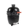 Kép 3/13 - Kamado4u EVO Meater kerámia grill fekete pultba építhető