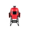 Kép 6/14 - Kamado4u EVO Meater kerámia grill piros állványos