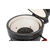 Kép 10/12 - Kamado4u EVO Traveller D34 kerámia grill fekete asztali