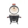 Kép 7/12 - Kamado4u EVO Traveller D34 kerámia grill fekete asztali