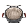 Kép 9/12 - Kamado4u EVO Traveller D34 kerámia grill fekete asztali