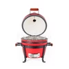 Kép 3/12 - Kamado4u EVO Traveller kerámia grill piros asztali