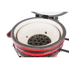 Kép 10/12 - Kamado4u EVO Traveller kerámia grill piros asztali