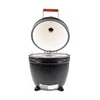 Kép 7/13 - Kamado4u NEO CLASSIC Greater kerámia grill fekete pultba építhető