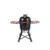 Kép 2/14 - Kamado4u NEO CLASSIC Meater kerámia grill fekete állványos