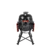 Kép 4/13 - Kamado4u NEO CLASSIC Meater kerámia grill fekete állványos