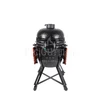 Kép 6/13 - Kamado4u NEO CLASSIC Meater kerámia grill fekete állványos