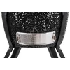 Kép 12/13 - Kamado4u NEO CLASSIC Meater kerámia grill fekete állványos