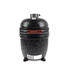 Kép 2/12 - Kamado4u NEO CLASSIC Meater kerámia grill fekete pultba építhető