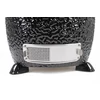 Kép 12/12 - Kamado4u NEO CLASSIC Meater kerámia grill fekete pultba építhető