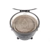 Kép 9/12 - Kamado4u NEO CLASSIC Meater kerámia grill fekete pultba építhető