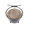 Kép 8/12 - Kamado4u NEO CLASSIC Meater kerámia grill fekete pultba építhető