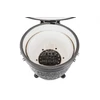 Kép 10/12 - Kamado4u NEO CLASSIC Meater kerámia grill fekete pultba építhető