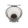 Kép 9/12 - Kamado4u NEO CLASSIC Meater kerámia grill fekete pultba építhető