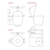Kép 3/3 - Kamado4u Kerámia grill D50 fekete pultba építhető Pecan