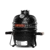 Kép 3/5 - Kamado4u Mini D27 kerámia grill fekete asztali kivitel Classic Modell
