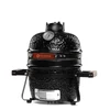 Kép 3/5 - Kamado4u Mini D27 kerámia grill fekete asztali kivitel Classic Modell