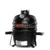 Kép 3/5 - Kamado4u Mini D27 kerámia grill fekete asztali kivitel Classic Modell