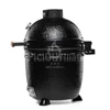 Kép 4/9 - Kamado4u Family D38 kerámia grill fekete pultba építhető Classic Modell