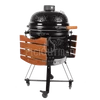 Kép 6/13 - Kamado4u Meater D47 kerámia grill fekete állványos kivitel Classic Modell
