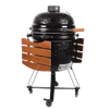 Kép 6/13 - Kamado4u Meater D47 kerámia grill fekete állványos kivitel Classic Modell