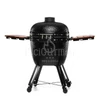 Kép 5/14 - Kamado4u Greater D52 kerámia grill fekete állványos kivitel Classic Modell