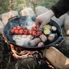 Kép 7/7 - Petromax öntöttvas serpenyő fp40h két fogantyúval