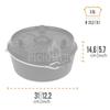 Kép 3/5 - Petromax Dutch Oven ft4,5 lábak nélkül/lapos fenék
