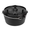 Kép 1/4 - Petromax Dutch Oven ft9 lábak nélkül/lapos fenék