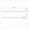 Kép 2/2 - Tramontina Churrasco Nyárs, 6 db, 20 cm