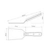 Kép 2/2 - Tramontina BBQ spatula