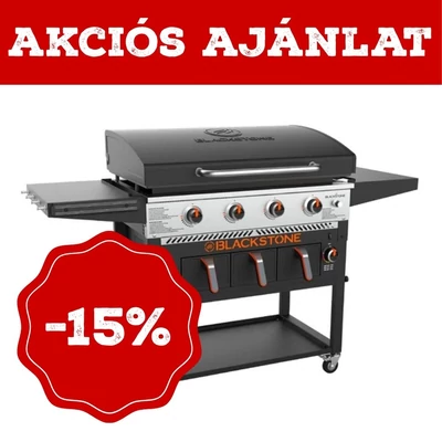 Blackstone 36&quot;-os gázgrill / Air Fryer-rel