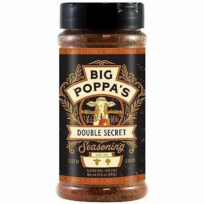 Big Poppa Smokers Double Secret steak Rub 397g