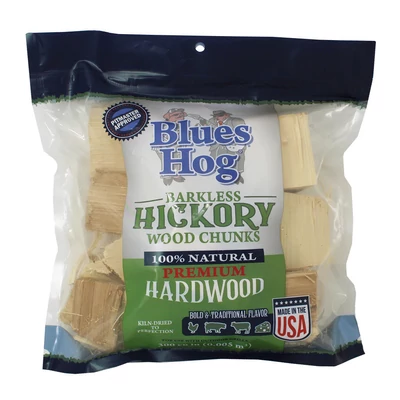 Blues Hog Barkless Hickory Wood Chunks