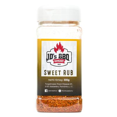 JD`s BBQ Hungary Sweet Rub 300g szóródobozban