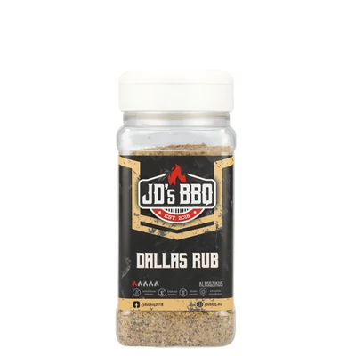 JD's BBQ Hungary Dallas Rub 300g szóródobozban