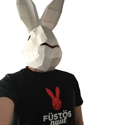 Füstös Nyúl T-shirt női XL