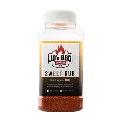 JD's BBQ Hungary Sweet Rub 600g szóródobozban