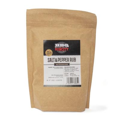 SunCity BBQ Salt&Pepper Rub 250 g visszazárható tasakban