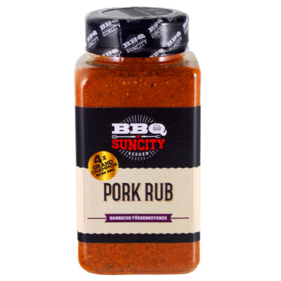 BBQ SunCity Pork Rub 580 g szóródobozban