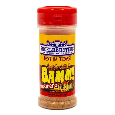 Sucklebusters - BAMM! Habanero BBQ fűszerkeverék 113g-4oz