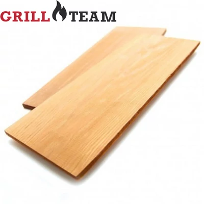 GrillTeam Cedar wood bbq plank 40 cm (set 2)